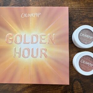 ColourPop Golden Hour Eyeshadow Palette & Super Shock Eyeshadow Singles